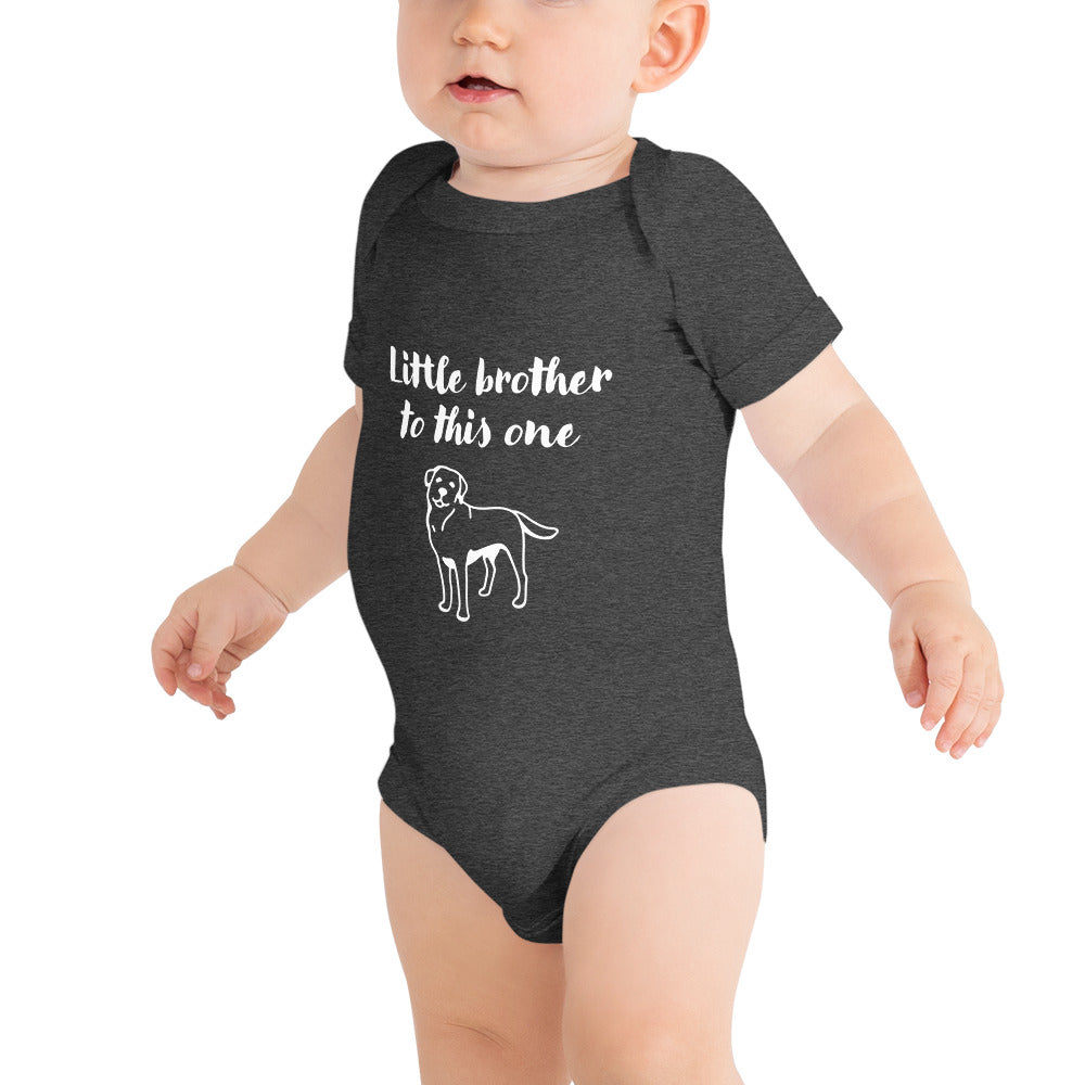 Little brother to this one - Baby short sleeve one piece