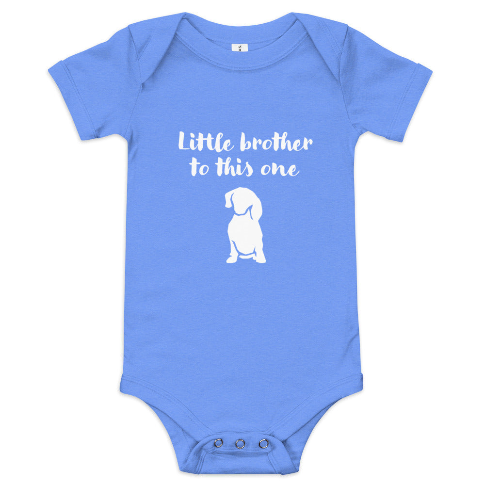 Little brother to this one - Baby short sleeve one piece