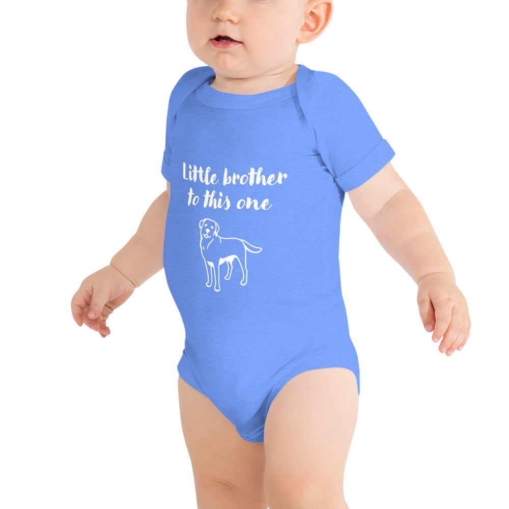 Little brother to this one - Baby short sleeve one piece