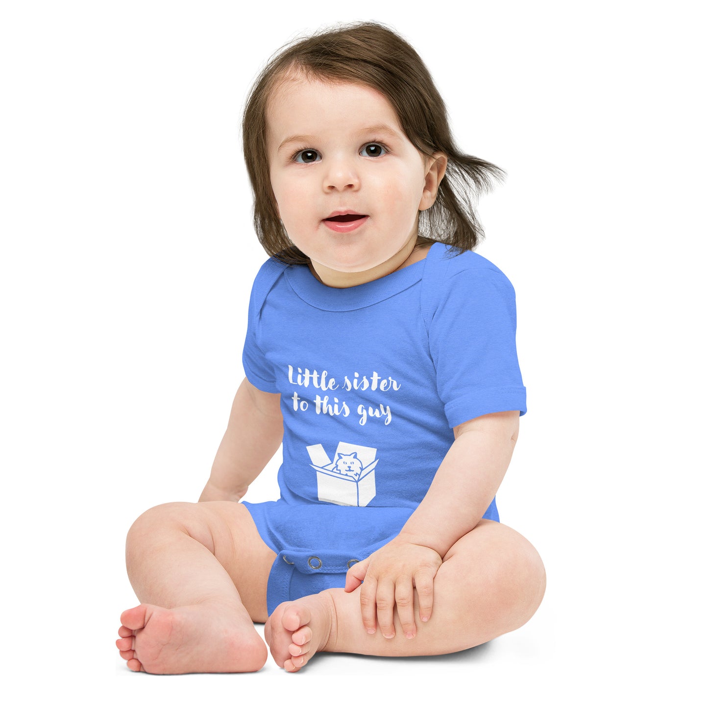 Little sister to this one - Baby short sleeve one piece
