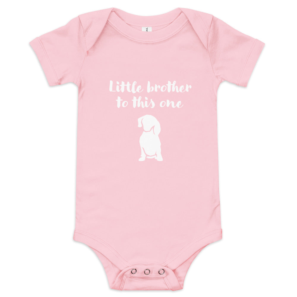 Little brother to this one - Baby short sleeve one piece