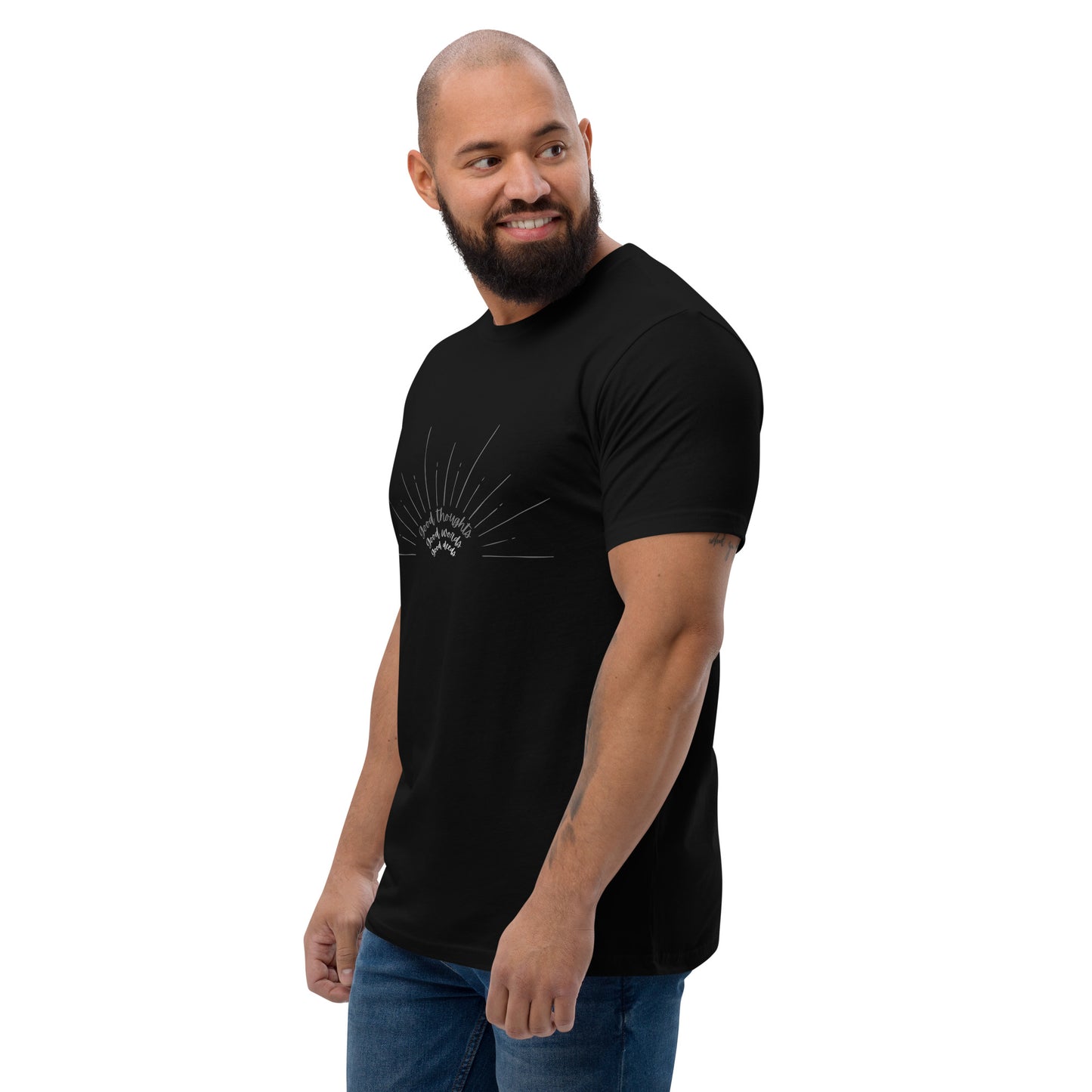 Good thought, Good words, Good deeds - Zoroastrian - Short Sleeve Muscle T-shirt