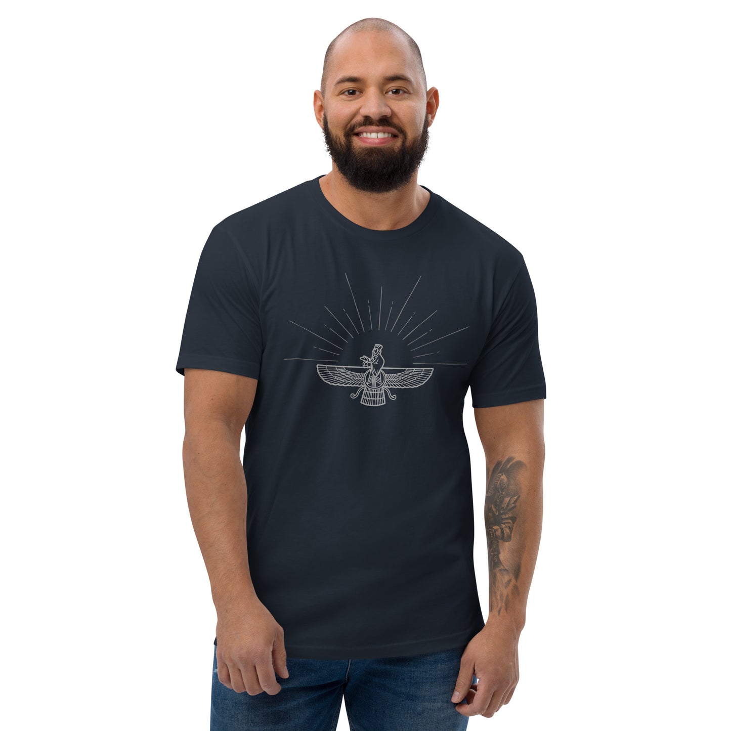 Good thought, Good words, Good deeds - Zoroastrian - Short Sleeve Muscle T-shirt