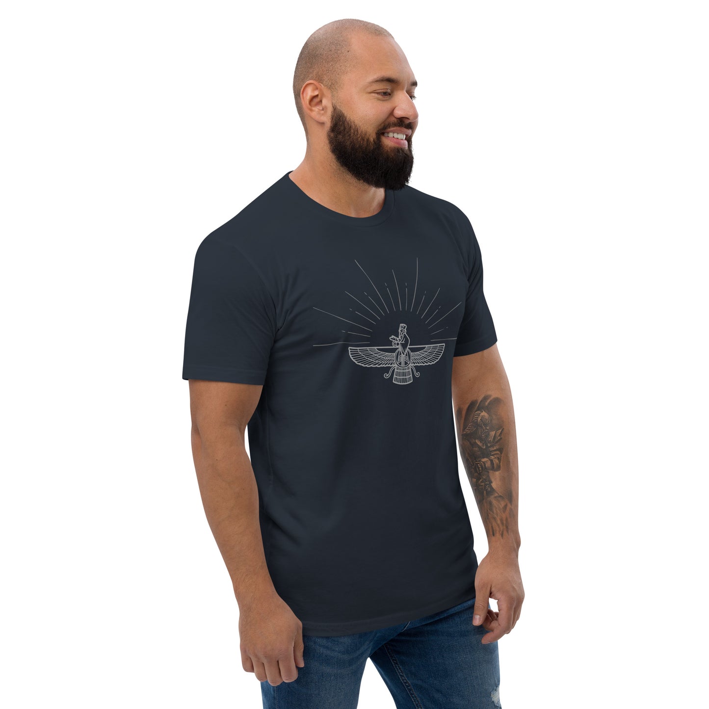 Good thought, Good words, Good deeds - Zoroastrian - Short Sleeve Muscle T-shirt