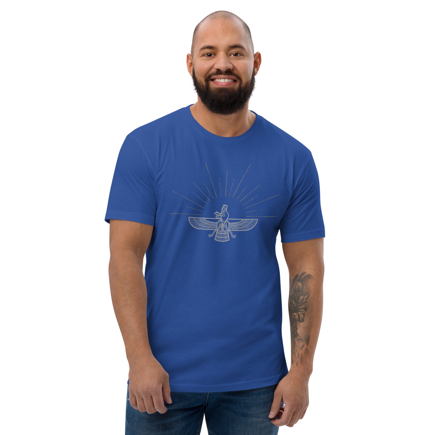Good thought, Good words, Good deeds - Zoroastrian - Short Sleeve Muscle T-shirt