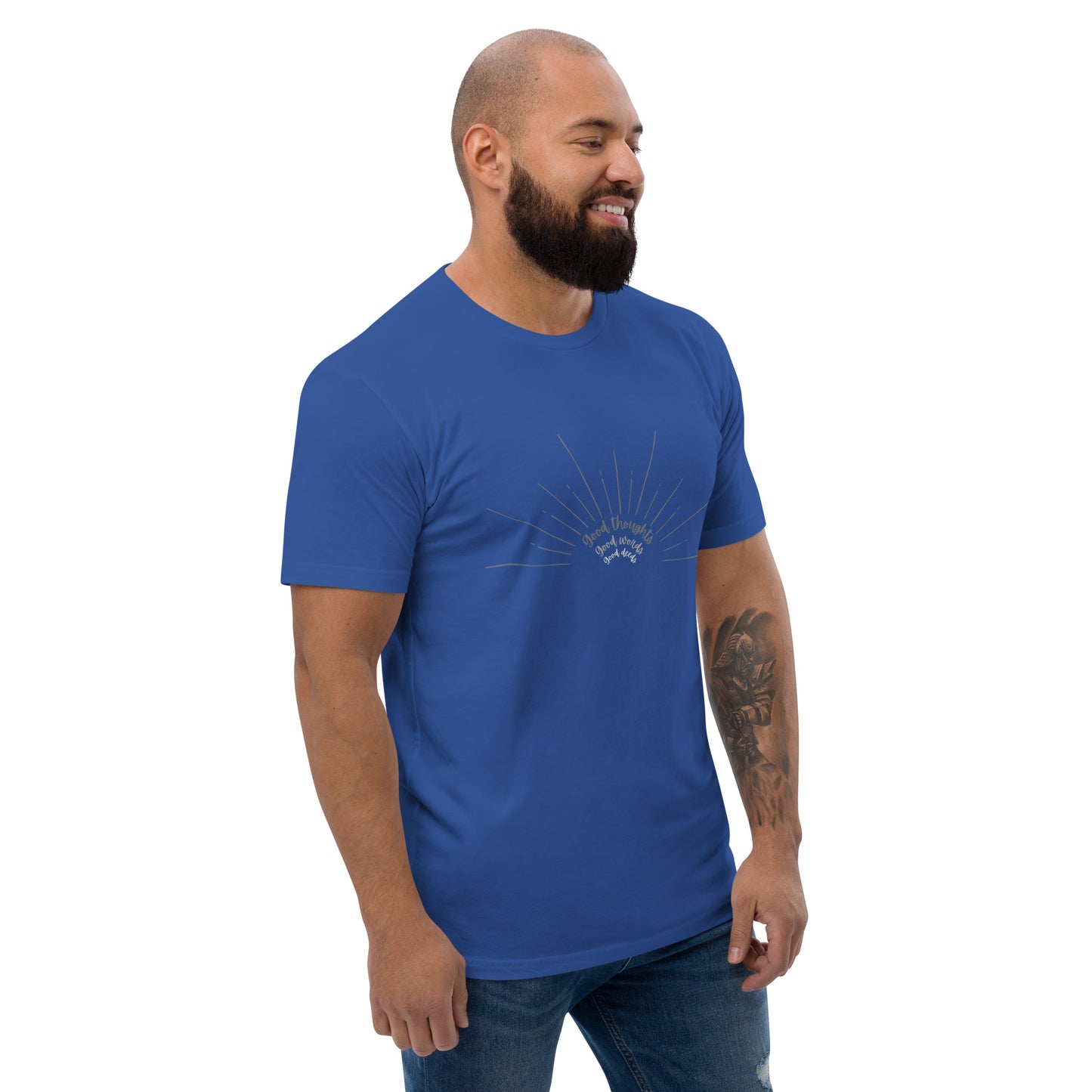 Good thought, Good words, Good deeds - Zoroastrian - Short Sleeve Muscle T-shirt