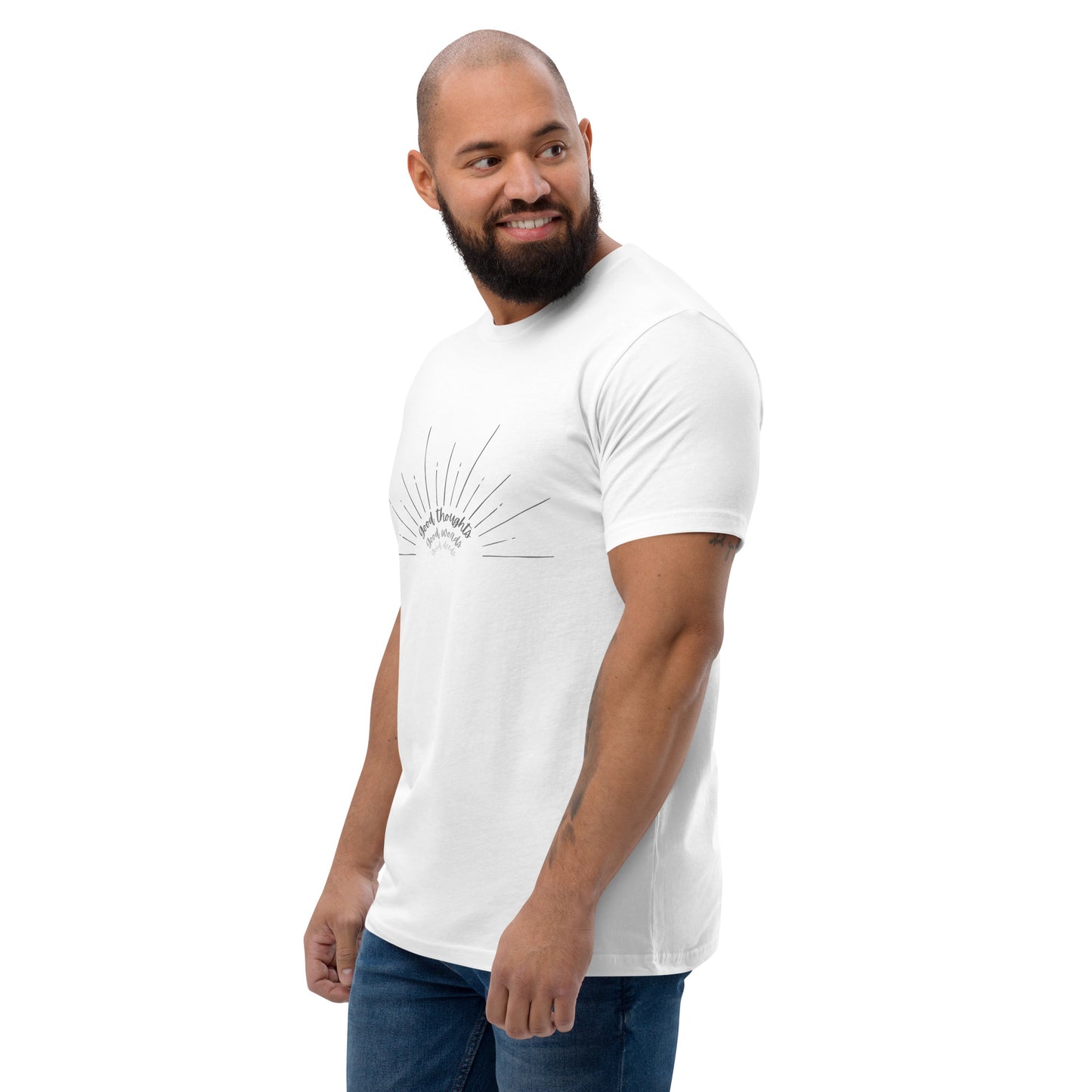 Good thought, Good words, Good deeds - Zoroastrian - Short Sleeve Muscle T-shirt