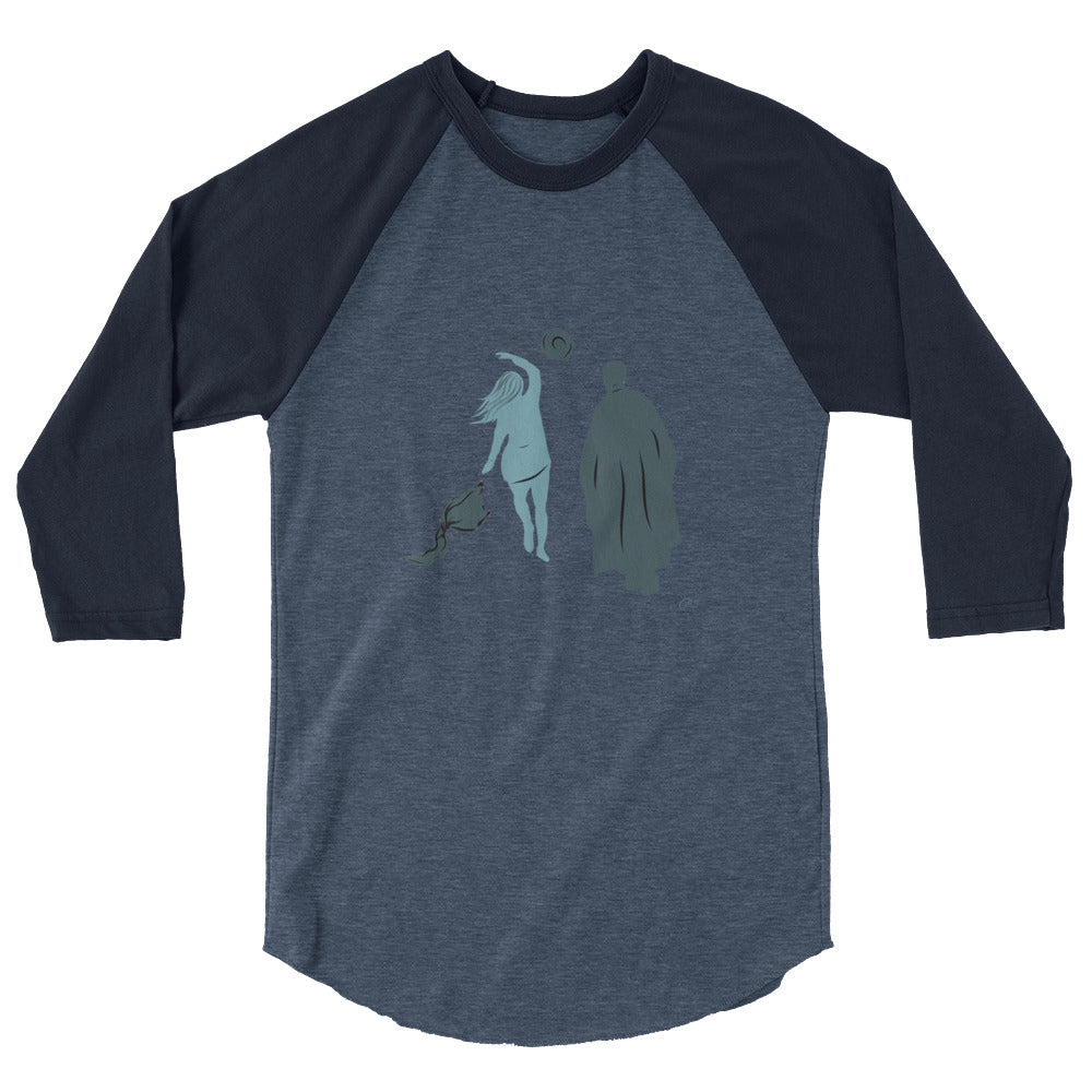 Woman Life Freedom, Zan Zendegi Azadi - 3/4 sleeve raglan shirt