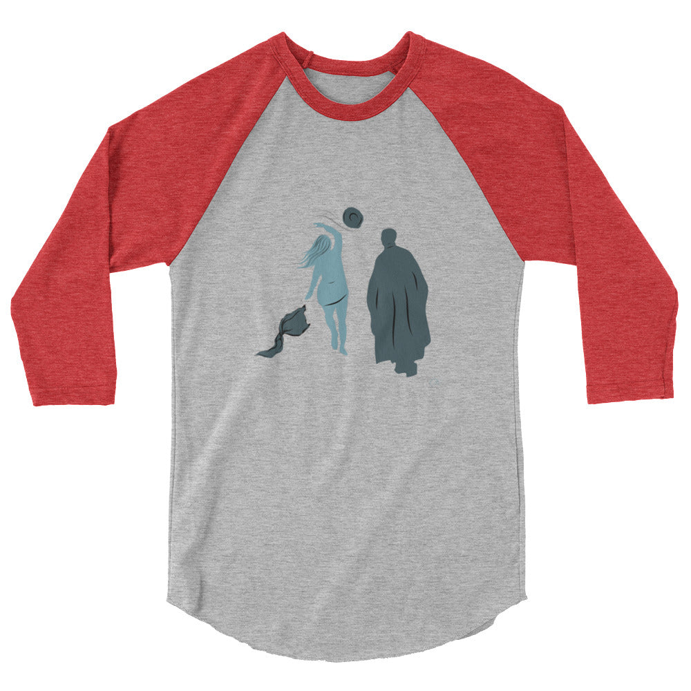 Woman Life Freedom, Zan Zendegi Azadi - 3/4 sleeve raglan shirt
