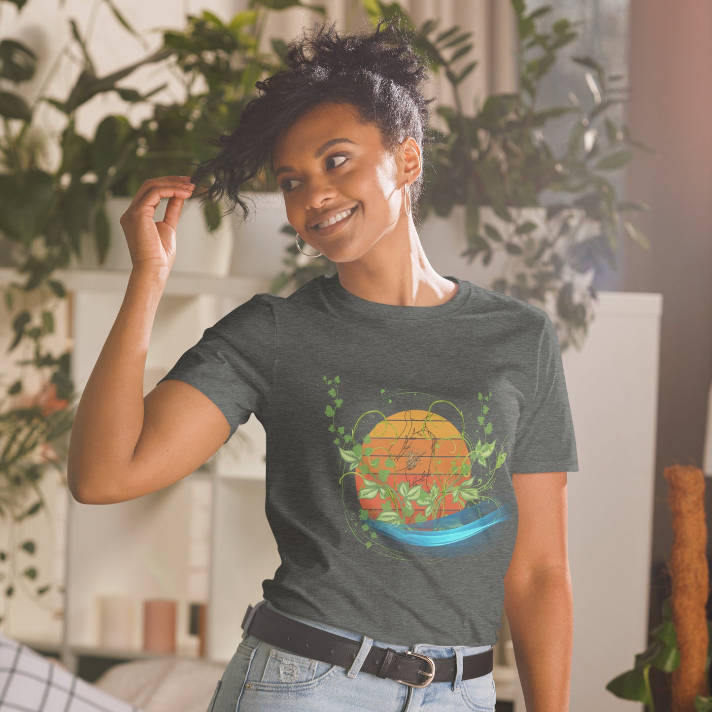 Gaia, Short-Sleeve Unisex T-Shirt