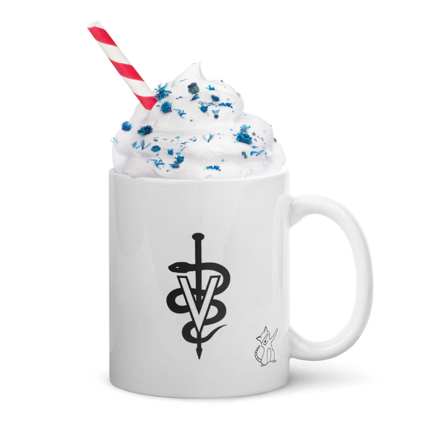 Kitty Magic, Vet med - White glossy mug