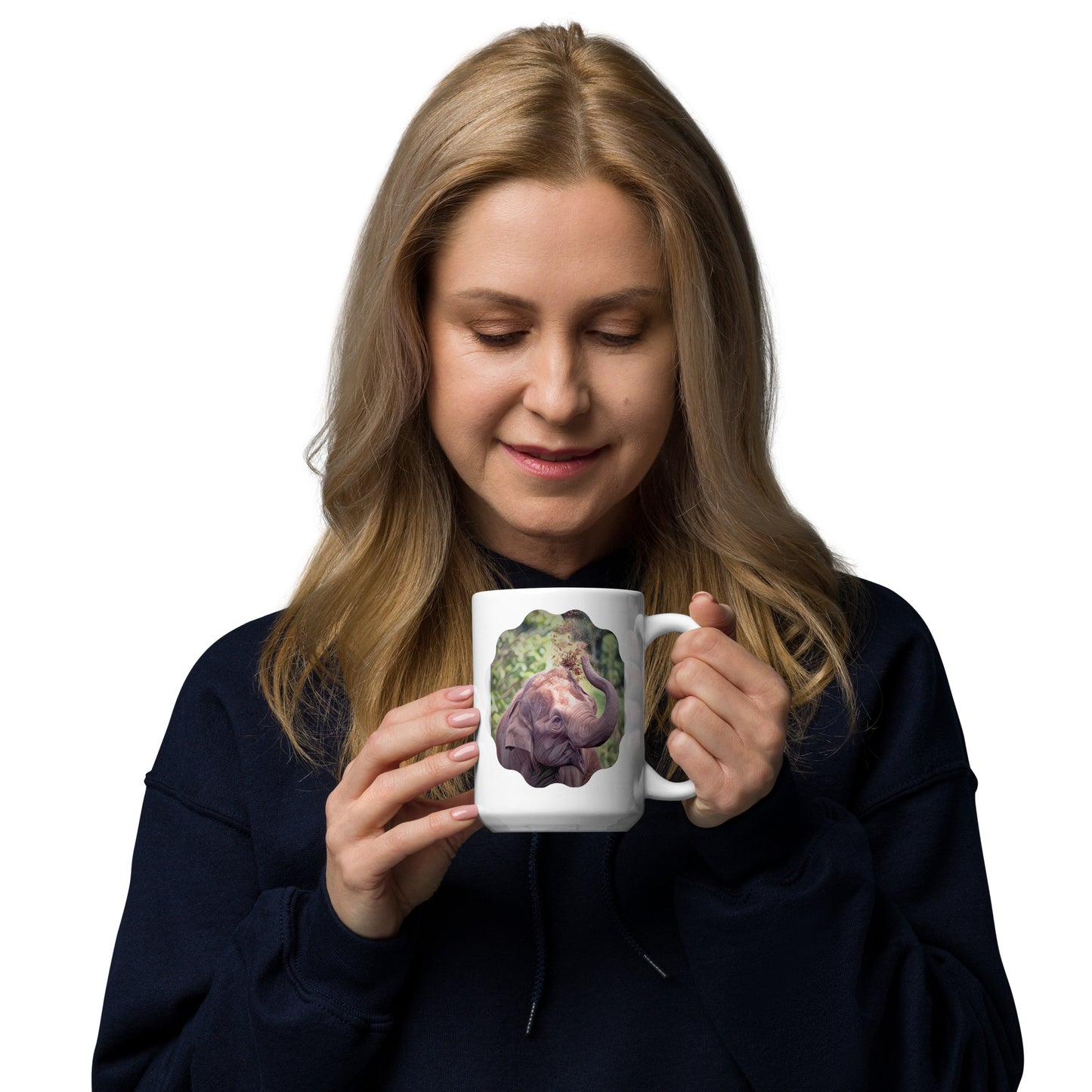 Khack bar saram, FML, White glossy mug