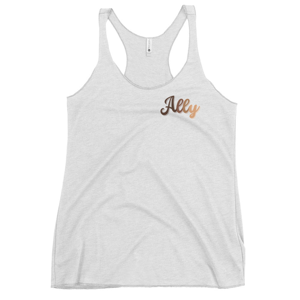BIPOC Ally - Women's Racerback Tank