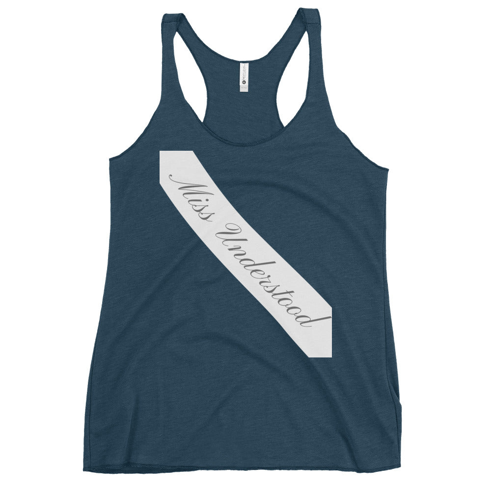 Miss Understood - Women's Racerback Tank