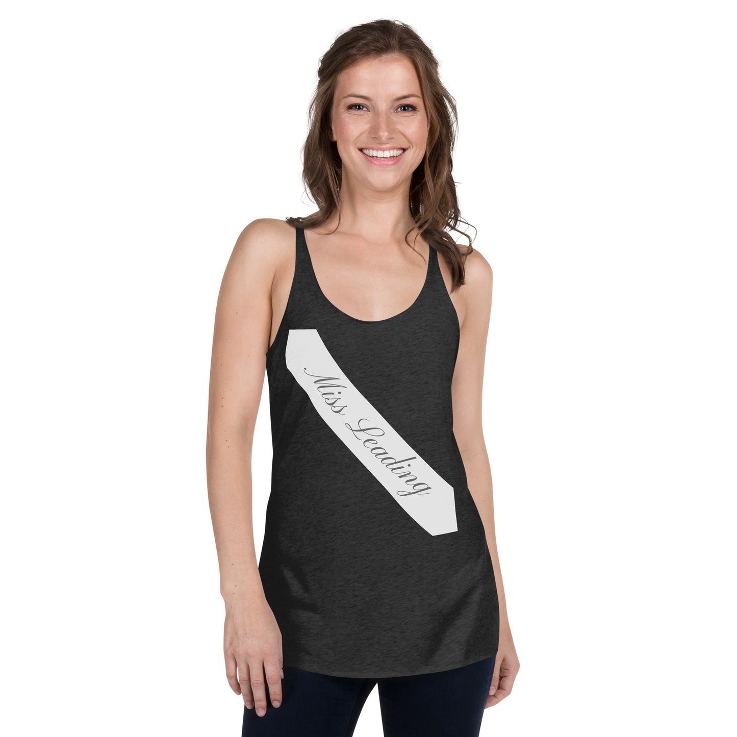 Miss Leading - Women's Racerback Tank