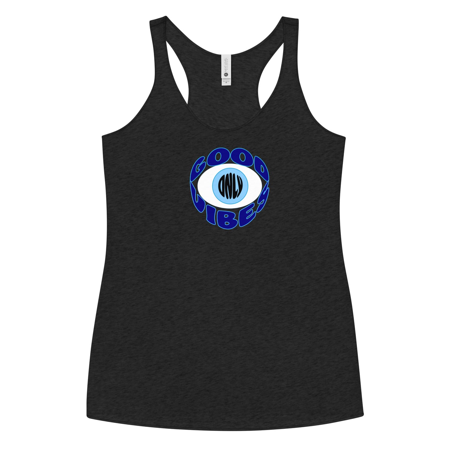 Good Vibes Only, Evil Eye - Women's Racerback Tank