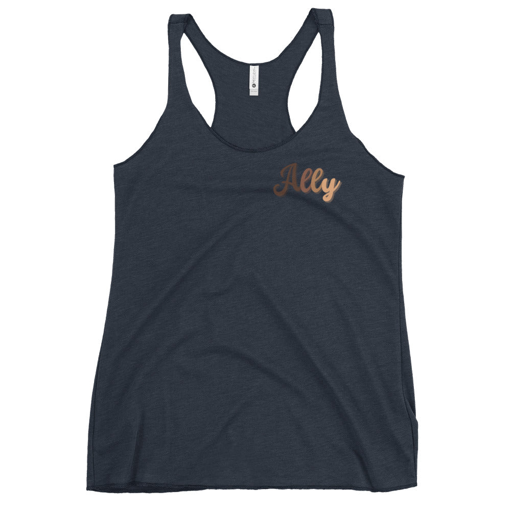 BIPOC Ally - Women's Racerback Tank