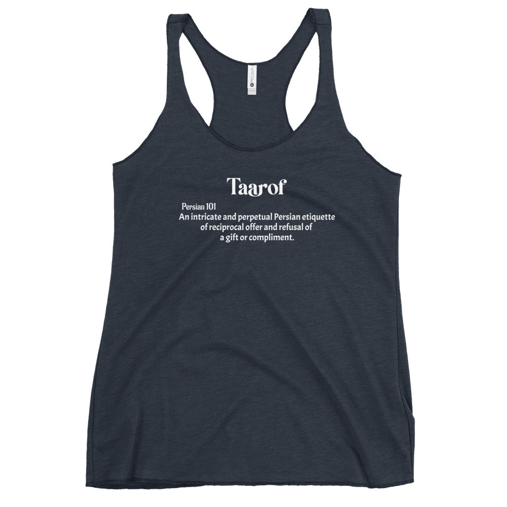 Taarof - Women's Racerback Tank