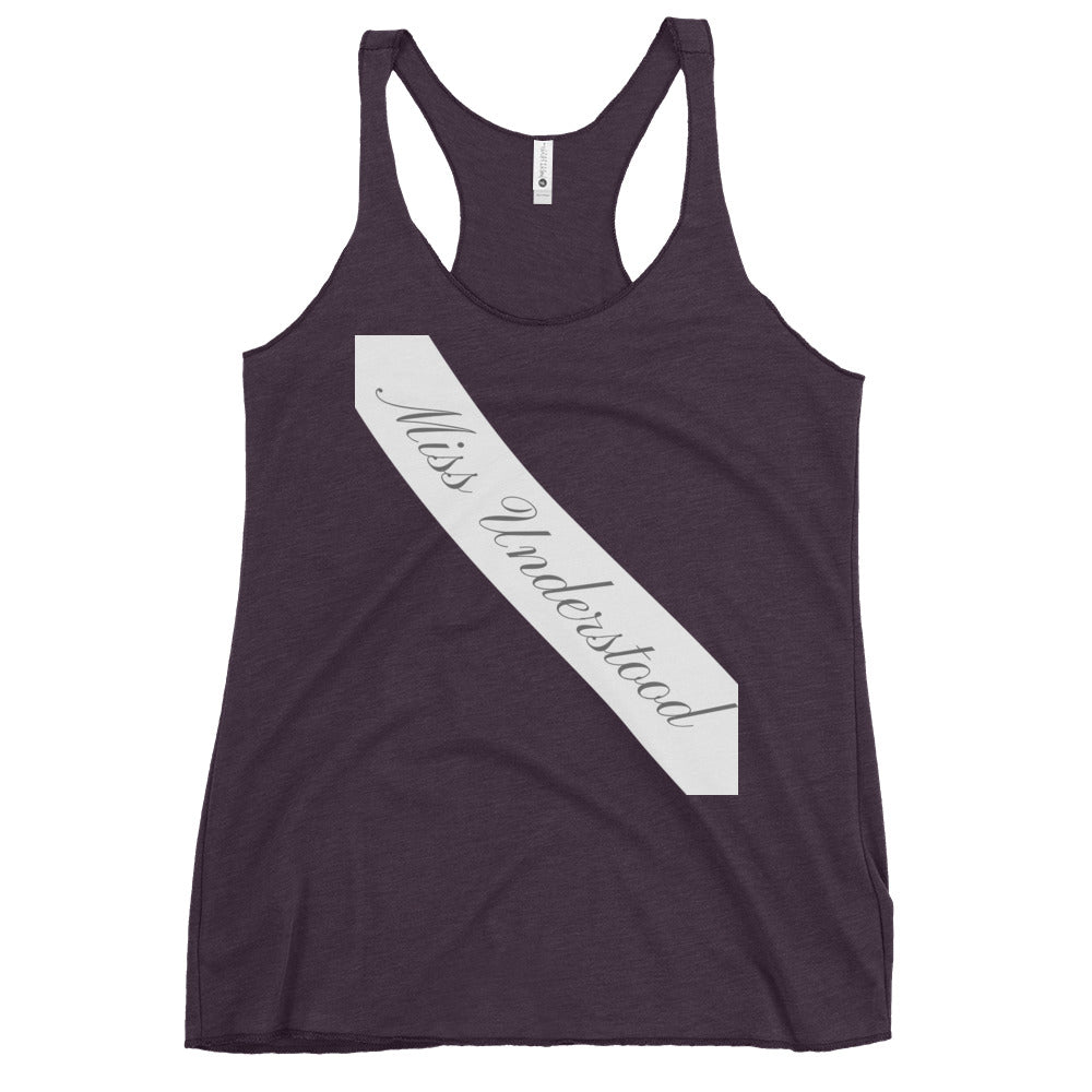 Miss Understood - Women's Racerback Tank