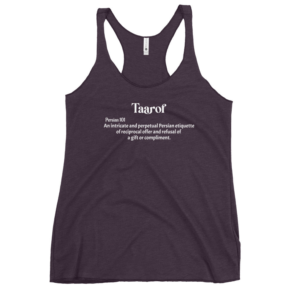 Taarof - Women's Racerback Tank