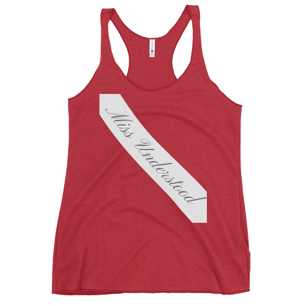Miss Understood - Women's Racerback Tank
