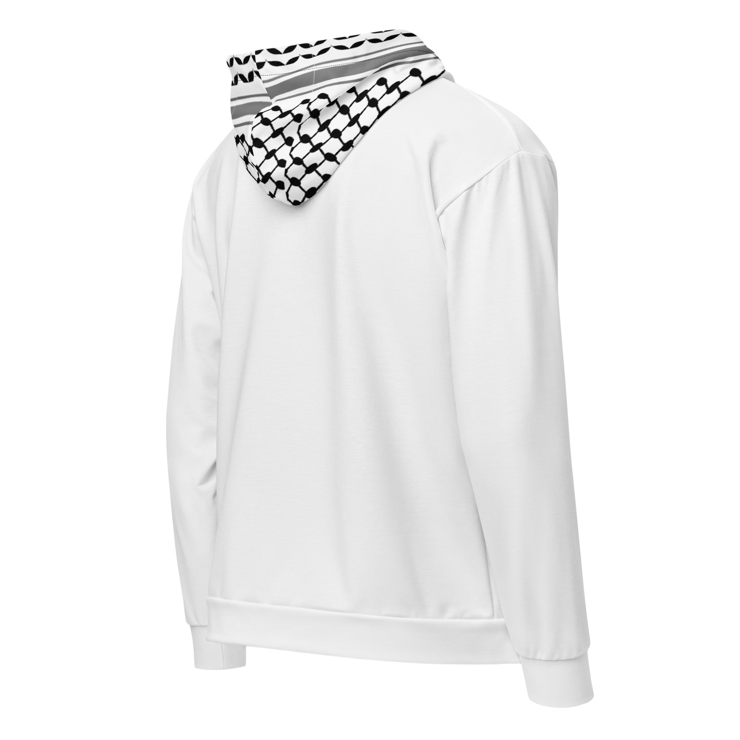 Free Palestine - Keffiyeh - Unisex zip hoodie