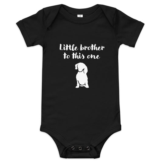 Little brother to this one - Baby short sleeve one piece