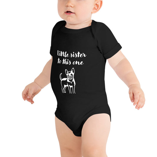 Little sister to this one - Baby short sleeve one piece