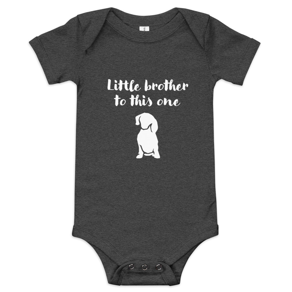 Little brother to this one - Baby short sleeve one piece