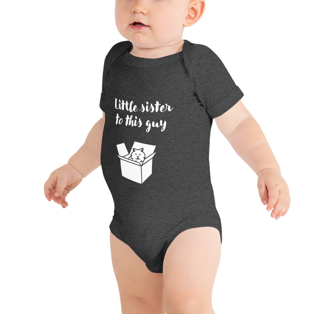 Little sister to this one - Baby short sleeve one piece