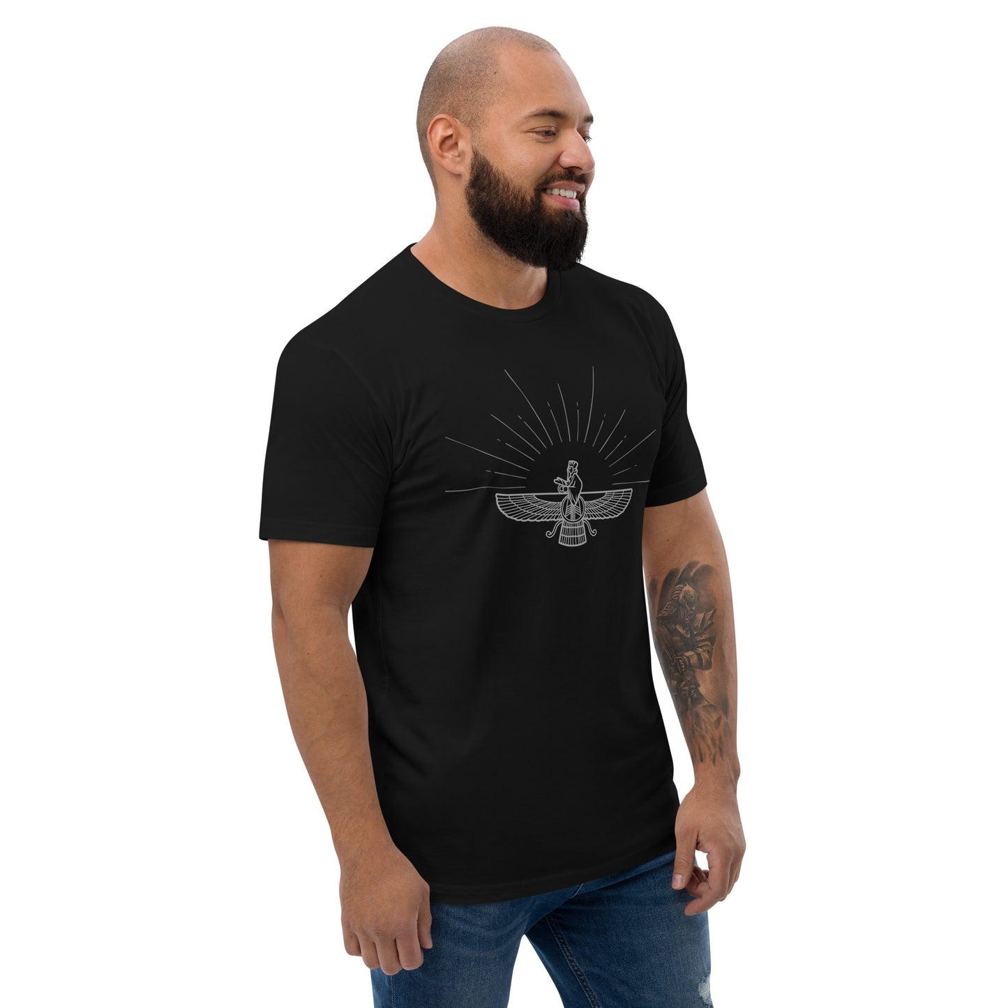 Good thought, Good words, Good deeds - Zoroastrian - Short Sleeve Muscle T-shirt