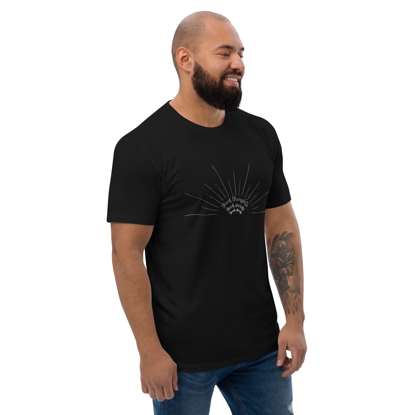 Good thought, Good words, Good deeds - Zoroastrian - Short Sleeve Muscle T-shirt