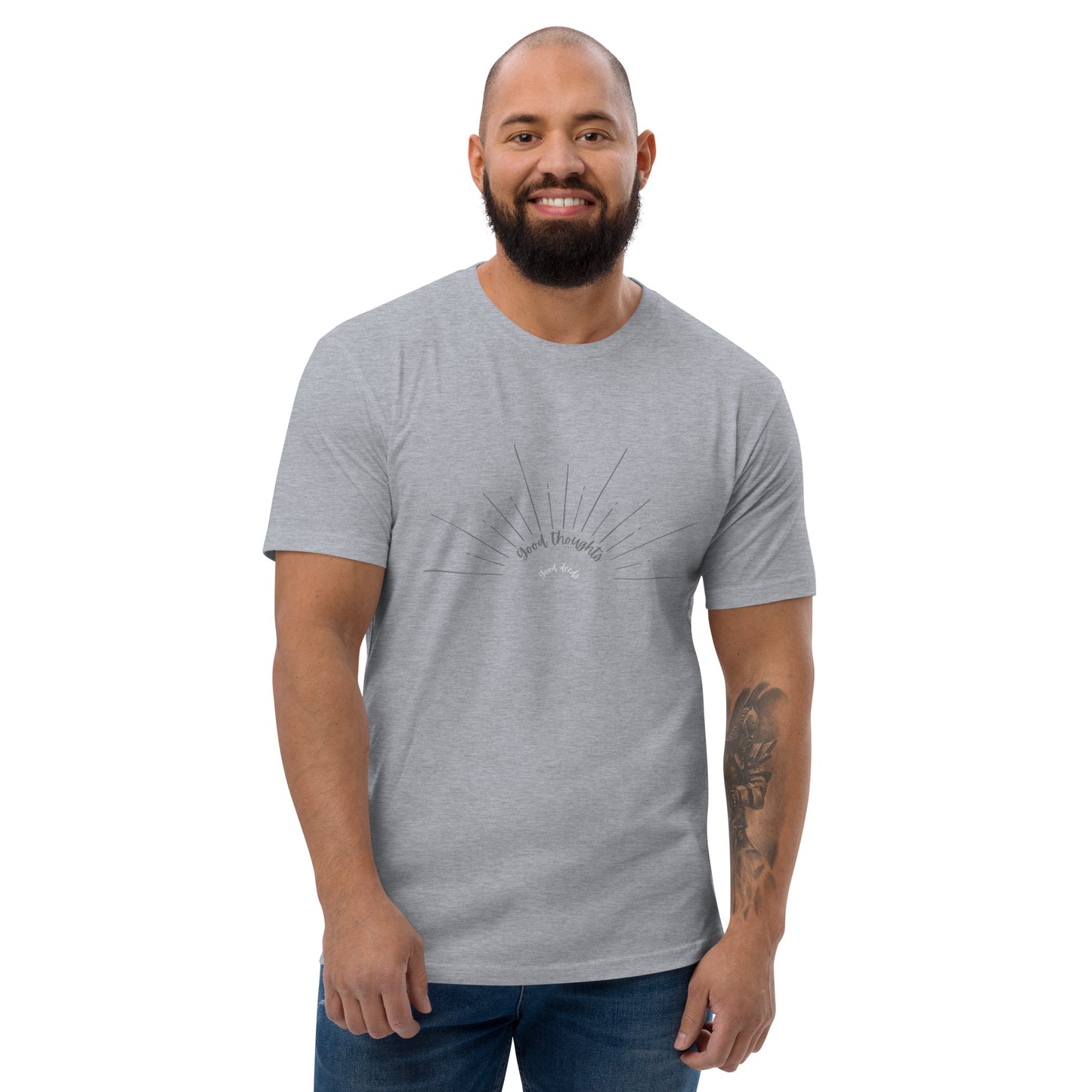 Good thought, Good words, Good deeds - Zoroastrian - Short Sleeve Muscle T-shirt