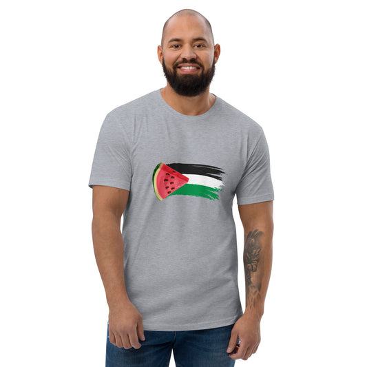 Freedom and Peace for Palestine - Short Sleeve Muscle T-shirt