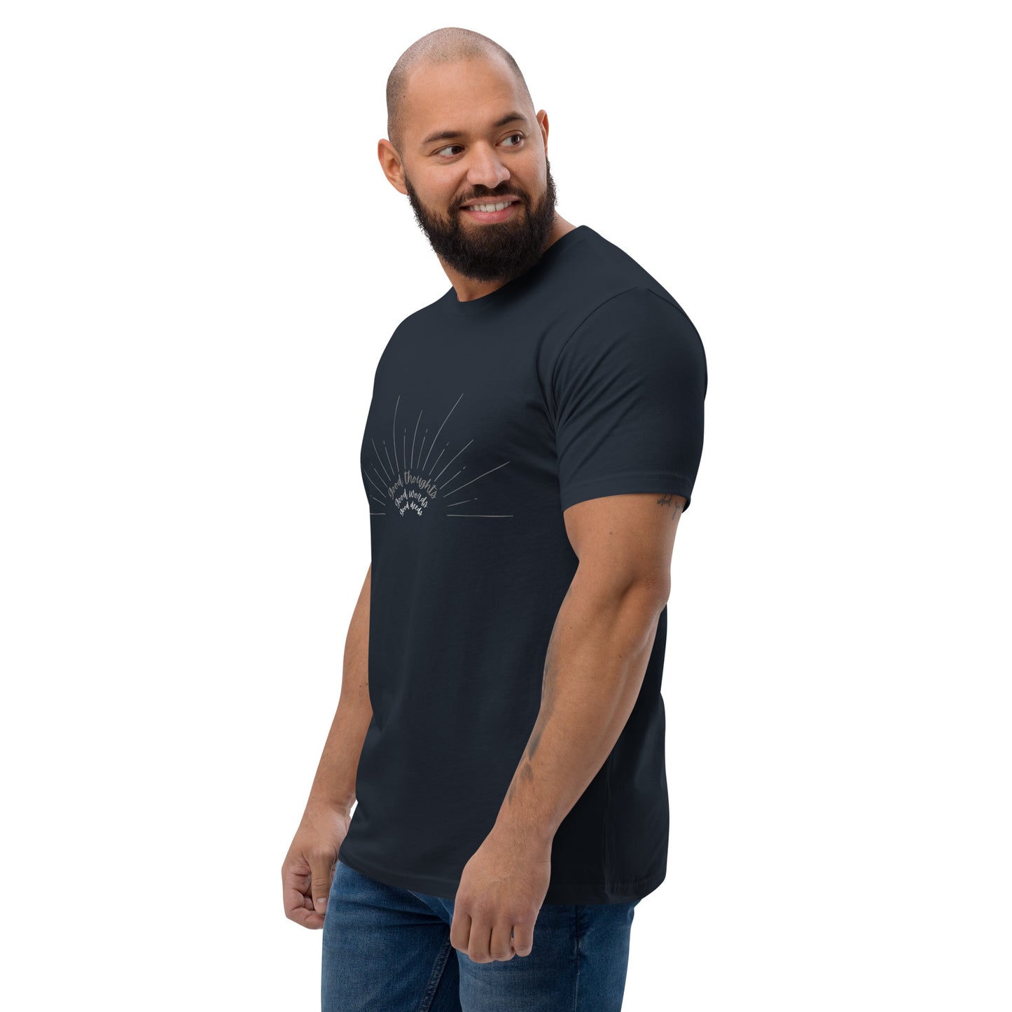 Good thought, Good words, Good deeds - Zoroastrian - Short Sleeve Muscle T-shirt