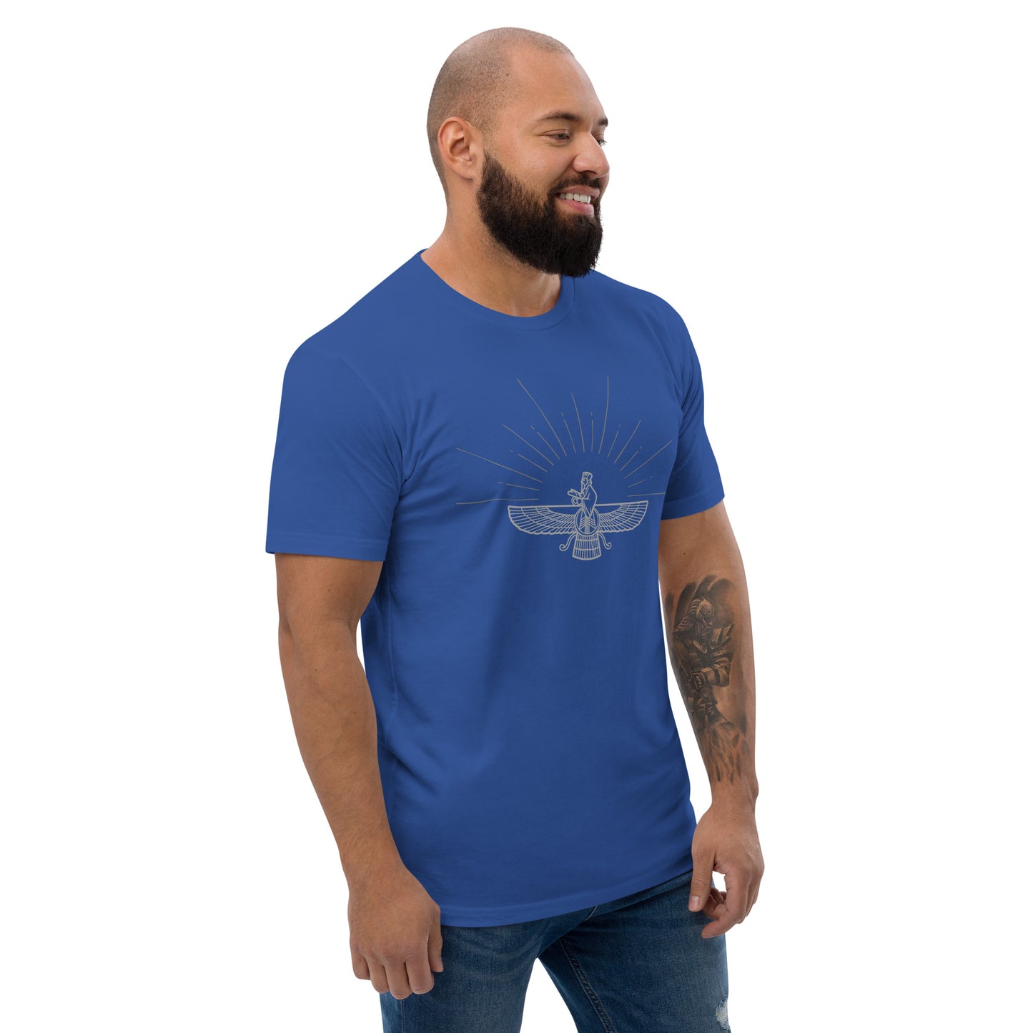 Good thought, Good words, Good deeds - Zoroastrian - Short Sleeve Muscle T-shirt