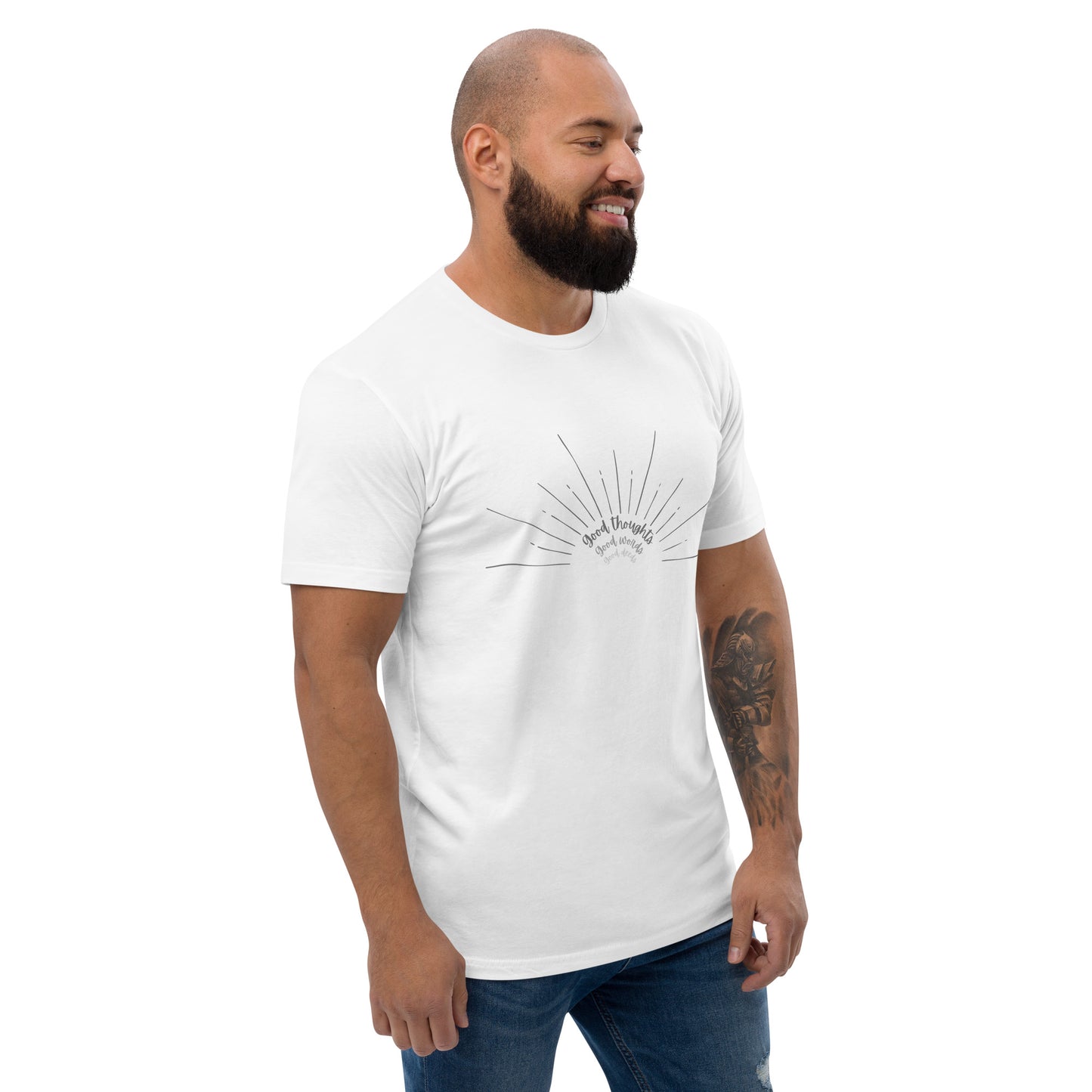 Good thought, Good words, Good deeds - Zoroastrian - Short Sleeve Muscle T-shirt