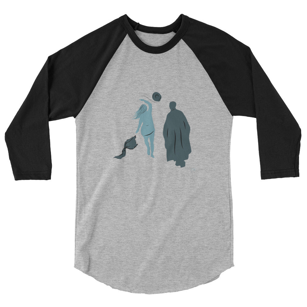 Woman Life Freedom, Zan Zendegi Azadi - 3/4 sleeve raglan shirt