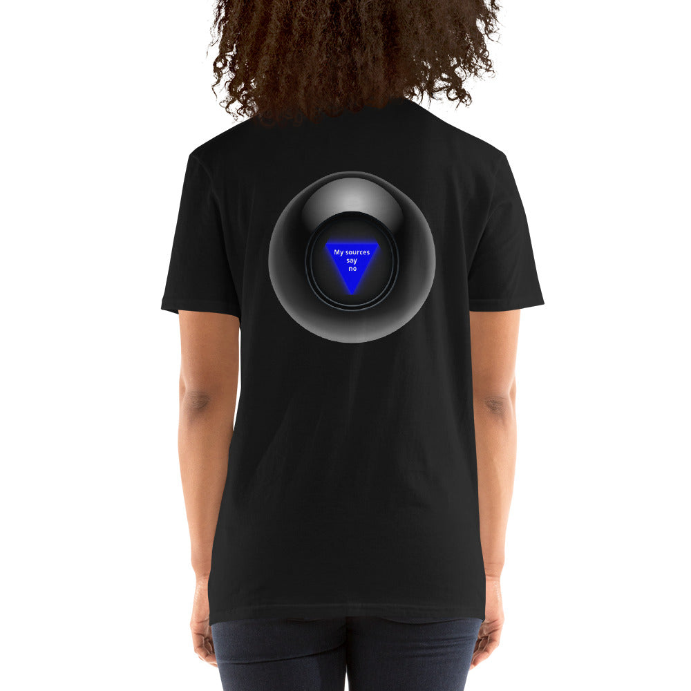 Halloween Costume - Magic 8 ball - Short-Sleeve Unisex T-Shirt