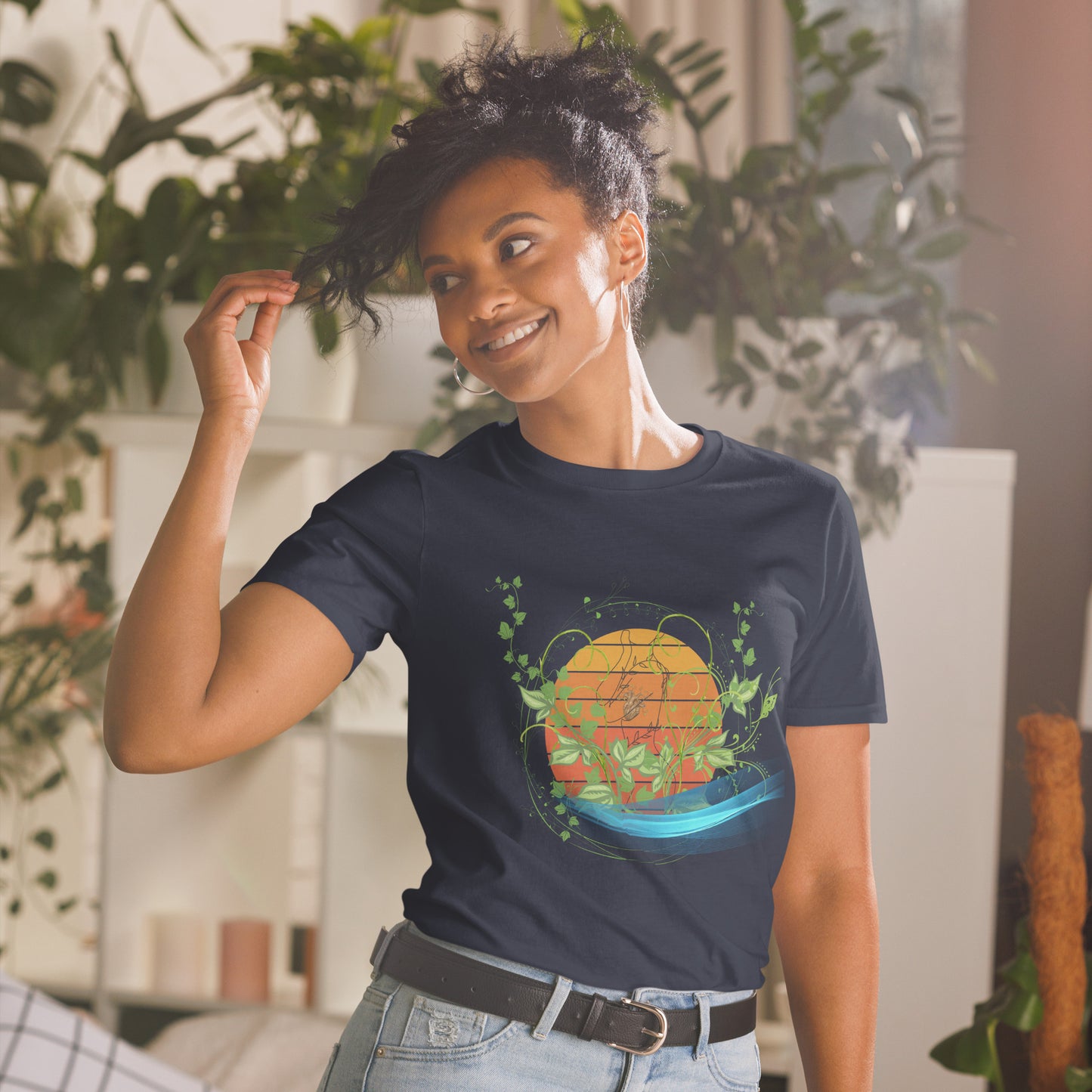 Gaia, Short-Sleeve Unisex T-Shirt