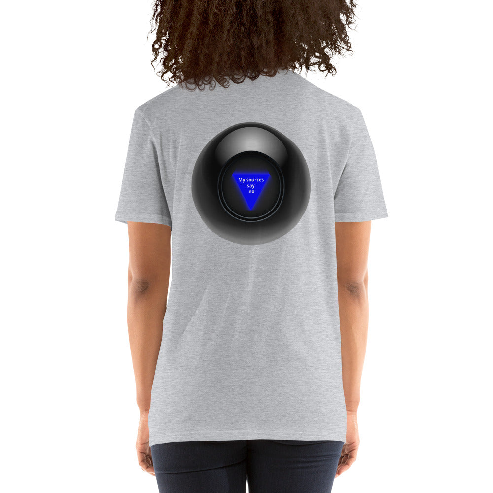 Halloween Costume - Magic 8 ball - Short-Sleeve Unisex T-Shirt
