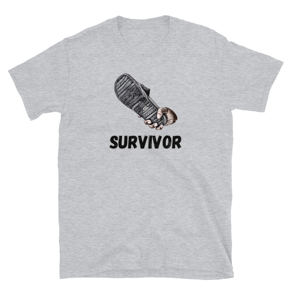 Slipper, Sandal beats Survivor - Short-Sleeve Unisex T-Shirt