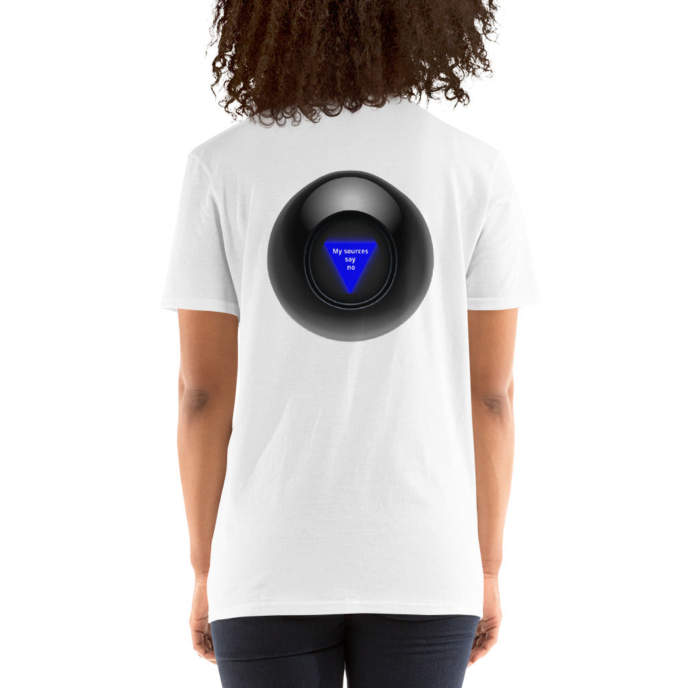 Halloween Costume - Magic 8 ball - Short-Sleeve Unisex T-Shirt