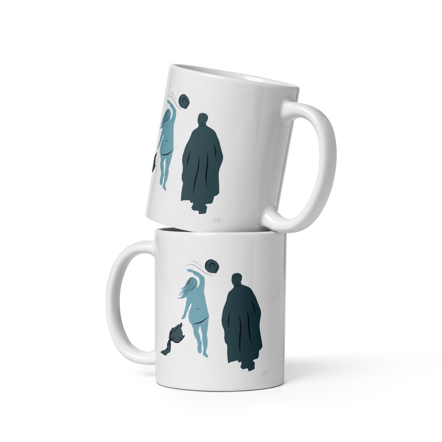 Woman Life Freedom, Zan Zendegi Azadi - White glossy mug