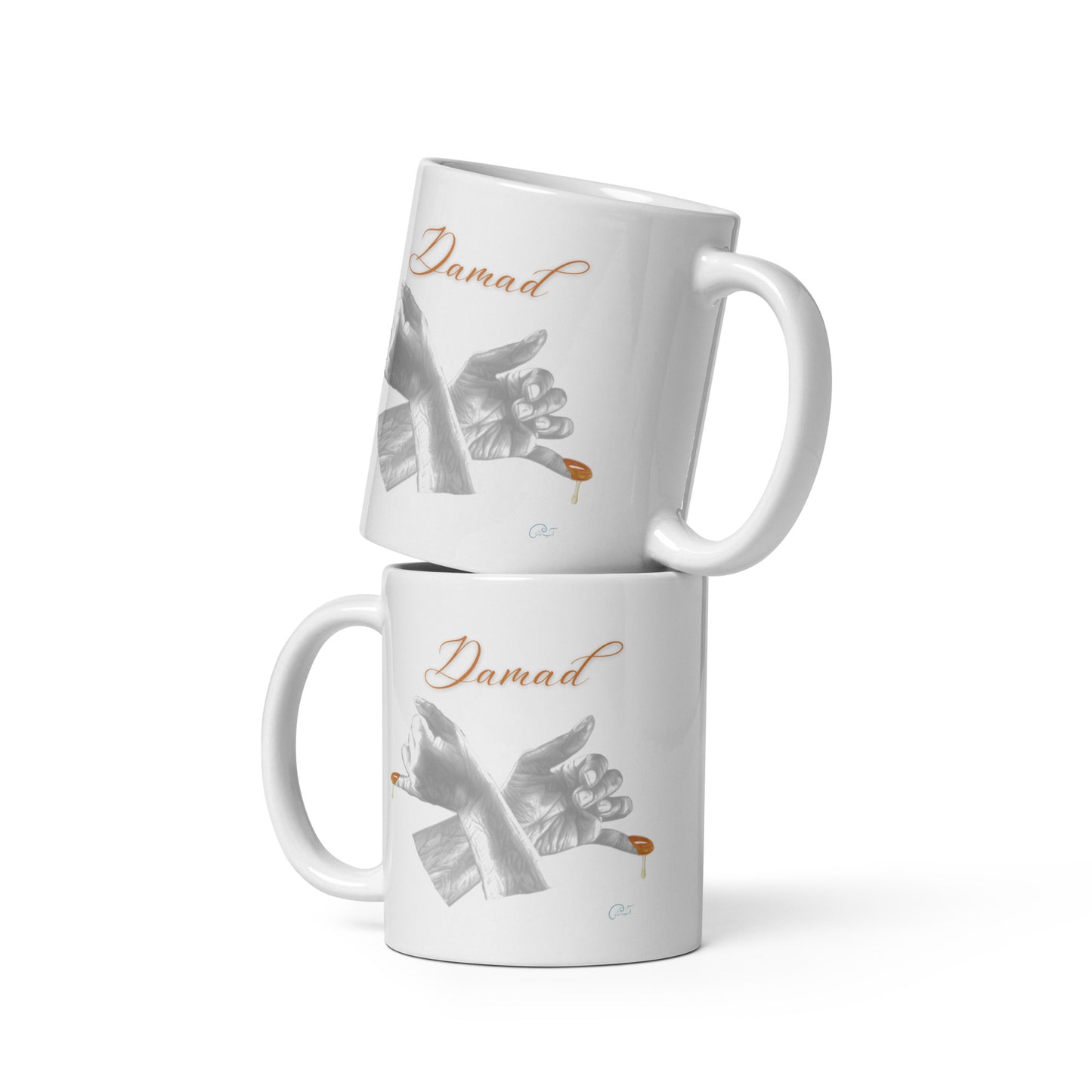 Damad - White glossy mug