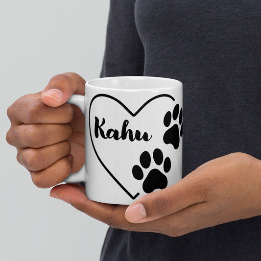 Kahu - White glossy mug