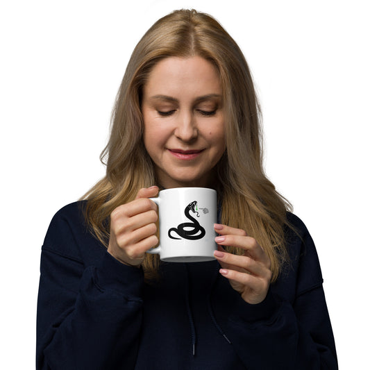 Zahre mar, Shut it, White glossy mug