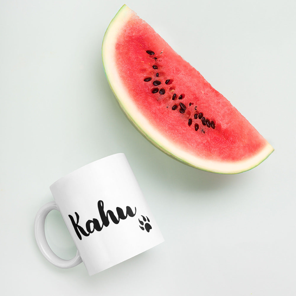 Kahu - White glossy mug