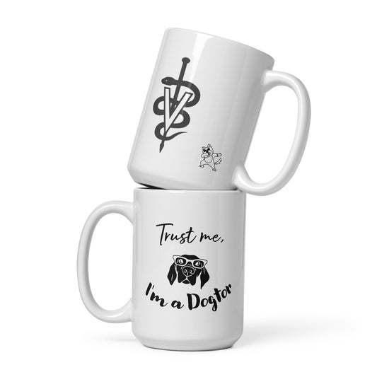 Trust me, I'm a Doctor - White glossy mug