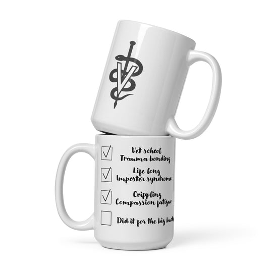 Vet life - White glossy mug